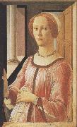 Sandro Botticelli Portrait of Smeralda Brandini (mk36) oil painting artist